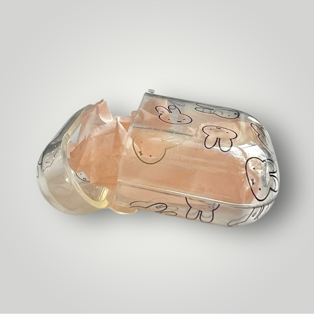 Miffy AirPods Clear Soft Earbuds Case Cute Kawaii White Germany Import New - Picture 8 of 13